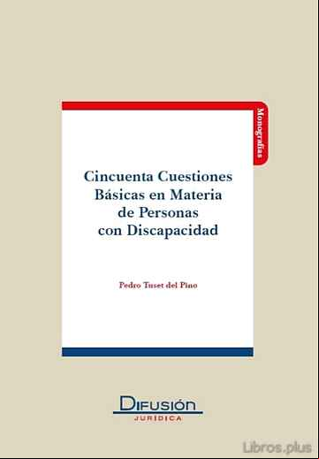 Descargar gratis ebook 50 CUESTIONES BASICAS EN MATERIA DE PERSONAS CON DISCAPACIDAD en epub