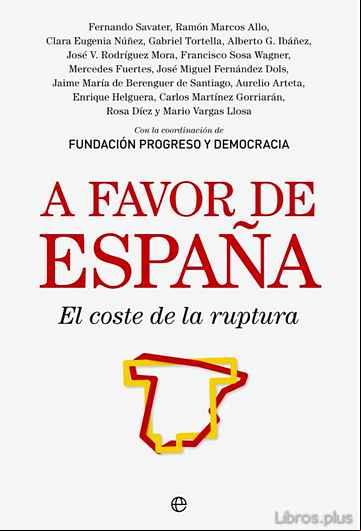 Descargar gratis ebook A FAVOR DE ESPAÑA en epub