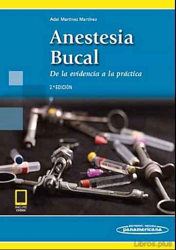 Descargar gratis ebook ANESTESIA BUCAL (INCLUYE en epub