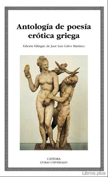 Descargar ebook ANTOLOGIA DE POESIA EROTICA GRIEGA