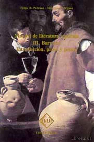 Descargar gratis ebook BARROCO: INTRODUCCION, PROSA Y POESIA (MANUAL DE LITERATURA ESPAÑ OLA, T. III) en epub