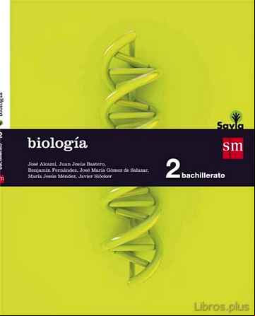 Descargar gratis ebook BIOLOGÍA 2º BACHILLERATO SAVIA 2016 en epub