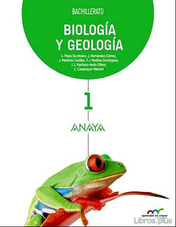 Descargar ebook BIOLOGÍA Y GEOLOGÍA 1º BACHILLERATO CASTELLANO MEC