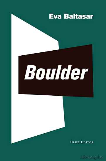 Descargar gratis ebook BOULDER en epub