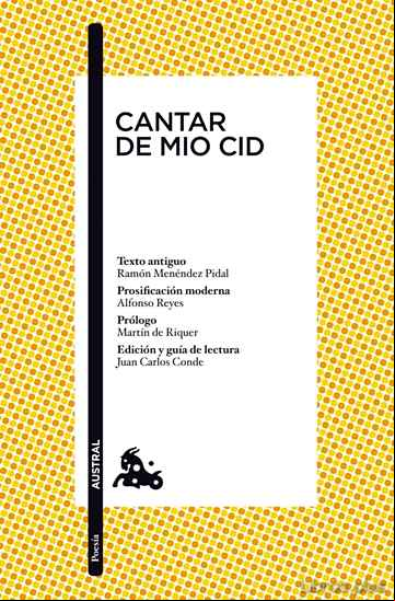 Descargar ebook CANTAR DEL MIO CID