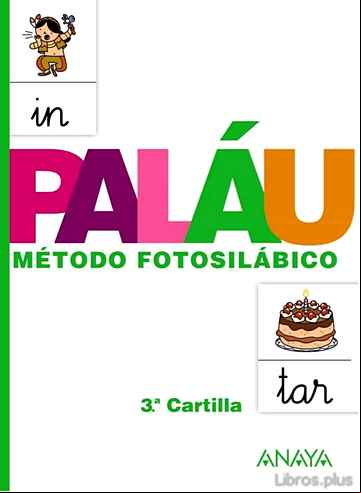 Descargar ebook CARTILLA PALAU 3: METODO FOTOSILABICO