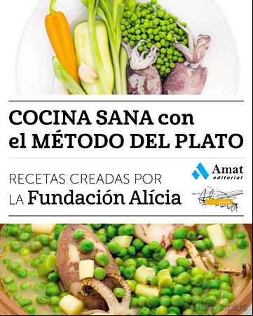 Descargar gratis ebook COCINA SANA CON EL METODO DEL PLATO: RECETAS CREADAS POR LA FUNDACION ALICIA en epub