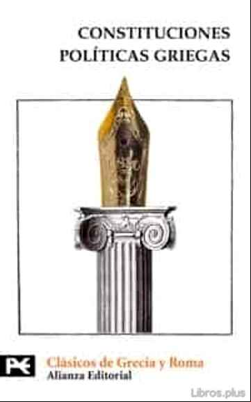 Descargar ebook CONSTITUCIONES POLITICAS GRIEGAS (ARISTOTELES, EL VIEJO OLIGARCA, JENOFONTE)