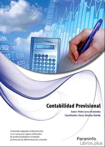 Descargar gratis ebook CONTABILIDAD PREVISIONAL en epub