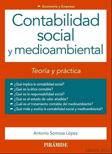 Descargar gratis ebook CONTABILIDAD SOCIAL Y MEDIOAMBIENTAL en epub
