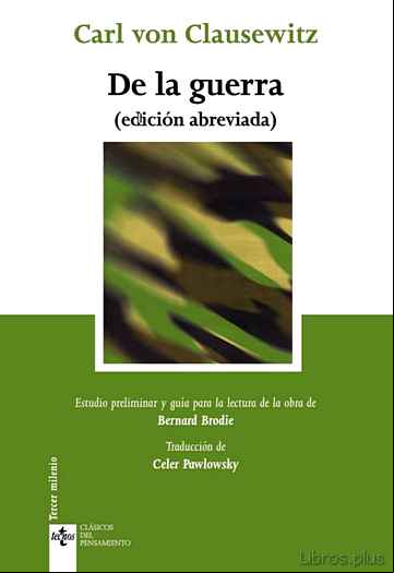 Descargar gratis ebook DE LA GUERRA (ED. ABREVIADA) en epub
