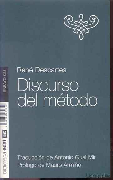 Descargar gratis ebook DISCURSO DEL METODO en epub