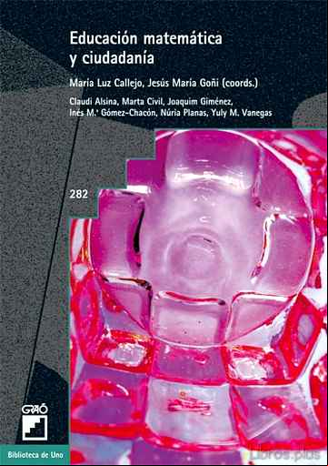 Descargar ebook EDUCACION MATEMATICA Y CIUDADANIA