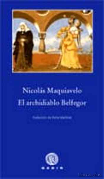 Descargar gratis ebook EL ARCHIDIABLO BELFEGOR en epub