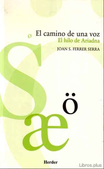 Descargar ebook EL CAMINO DE UNA VOZ