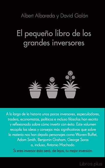 Descargar gratis ebook EL PEQUEÑO LIBRO DE LOS GRANDES INVERSORES en epub