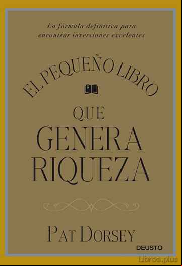 Descargar gratis ebook EL PEQUEÑO LIBRO QUE GENERA RIQUEZA en epub