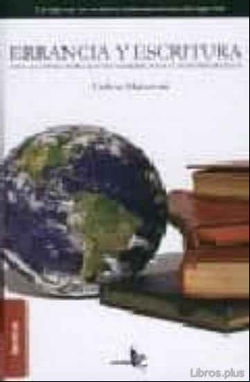 Descargar gratis ebook ERRANCIA Y ESCRITURA en epub