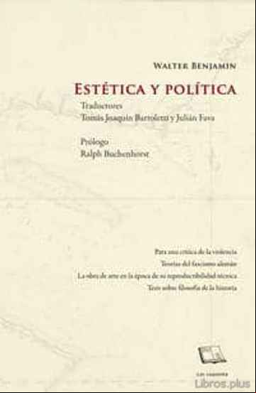 Descargar gratis ebook ESTETICA Y POLITICA en epub