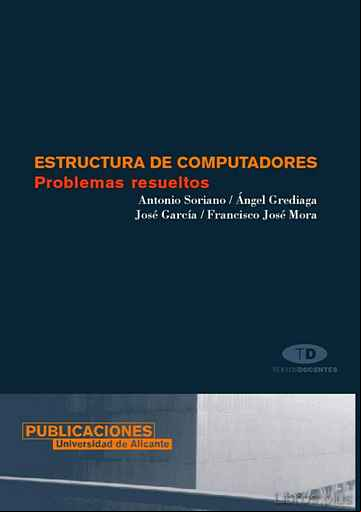 Descargar ebook ESTRUCTURAS DE COMPUTADORES: PROBLEMAS RESUELTOS