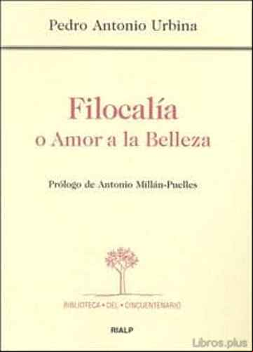 Descargar gratis ebook FILOCALIA O AMOR A LA BELLEZA en epub