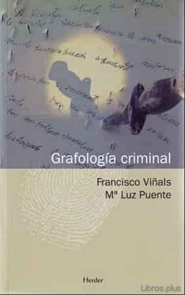 Descargar gratis ebook GRAFOLOGIA CRIMINAL en epub