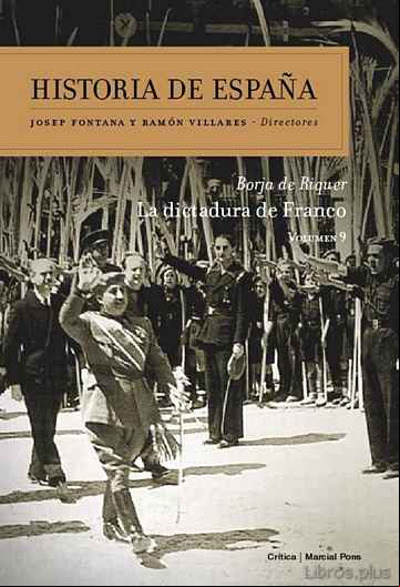 Descargar ebook HISTORIA DE ESPAÑA (VOL. IX): LA DICTADURA DE FRANCO