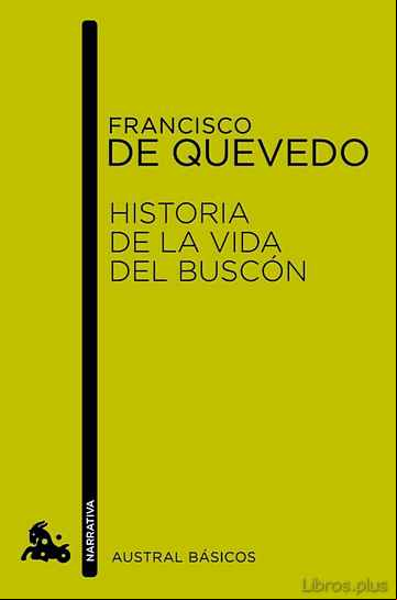 Descargar ebook HISTORIA DE LA VIDA DEL BUSCON