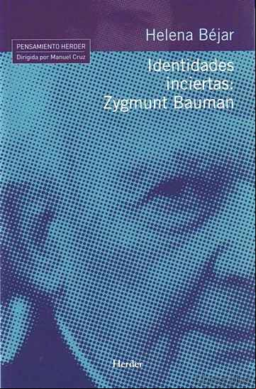 Descargar gratis ebook IDENTIDADES INCIERTAS : ZYGMUNT BAUMAN en epub