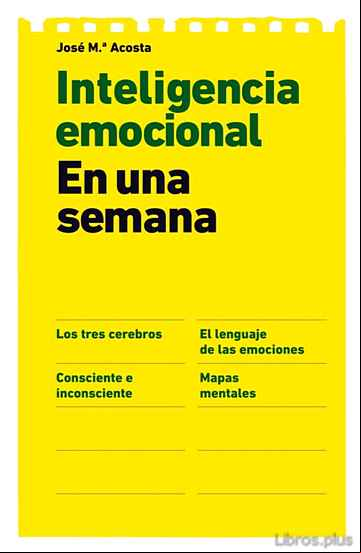 Descargar ebook INTELIGENCIA EMOCIONAL: EN UNA SEMANA