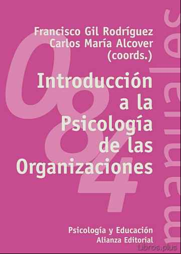 Descargar ebook INTRODUCCION A LA PSICOLOGIA DE LAS ORGANIZACIONES