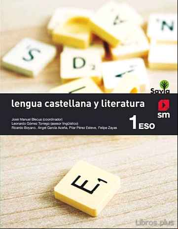 Descargar ebook LENGUA CASTELLANA Y LITERATURA 1º ESO SAVIA