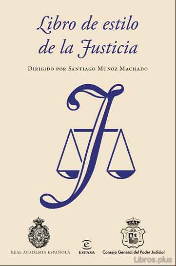 Descargar ebook LIBRO DE ESTILO DE LA JUSTICIA