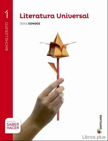 Descargar ebook LITERATURA UNIVERSAL 1º BACHILLERATO SERIE CONOCE ED. 2015