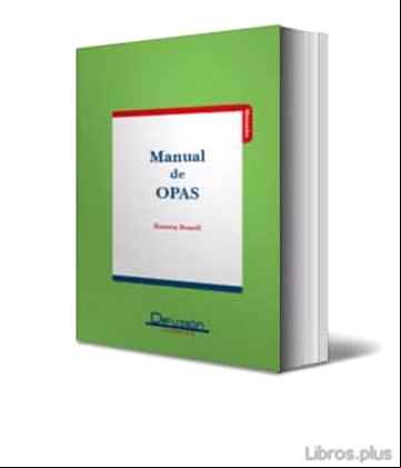 Descargar gratis ebook MANUAL DE OPAS en epub