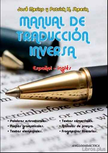 Descargar gratis ebook MANUAL DE TRADUCCIÓN INVERSA ESPAÑOL-INGLÉS en epub