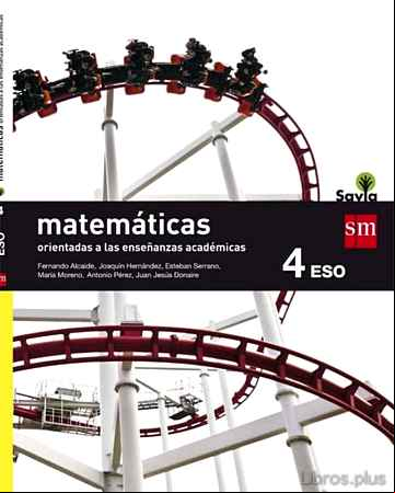 Descargar gratis ebook MATEMÁTICAS B (ORIENTADAS A LAS ENSEÑANZAS ACADÉMICAS) 4º ESO SAVIA 16 en epub