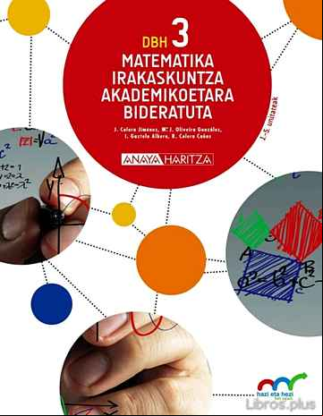 Descargar gratis ebook MATEMATIKA IRAKASKUNTZA AKADEMIKOETARA BIDERATUTA 3  HAZI ETA HEZI BAT EGINIK EUSKERA en epub