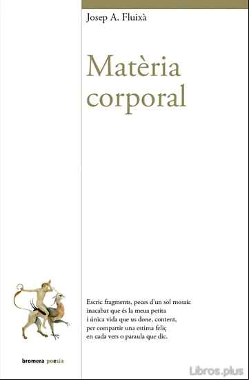 Descargar gratis ebook MATÈRIA CORPORAL en epub