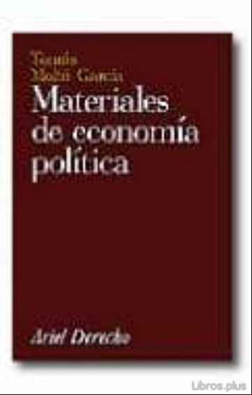 Descargar gratis ebook MATERIALES DE ECONOMIA POLITICA (2ª ED.) en epub
