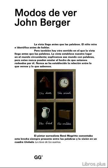 Descargar gratis ebook MODOS DE VER en epub