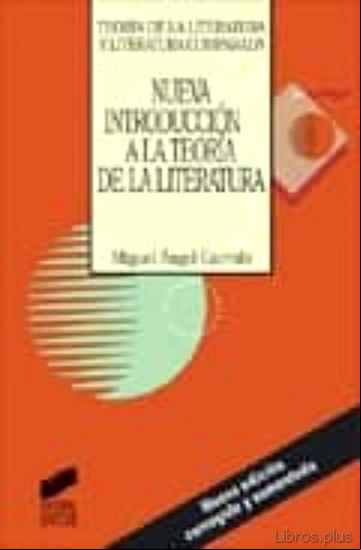 Descargar gratis ebook NUEVA INTRODUCCION A LA TEORIA DE LA LITERATURA en epub