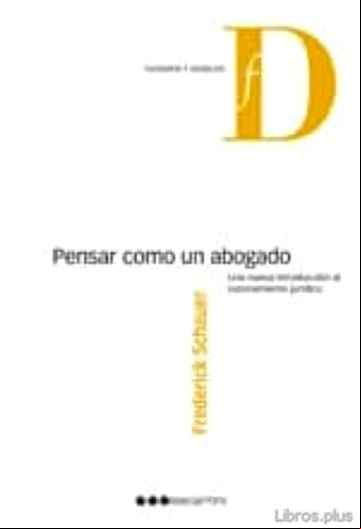 Descargar gratis ebook PENSAR COMO UN ABOGADO en epub