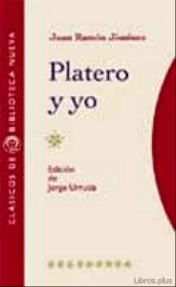 Descargar ebook PLATERO Y YO