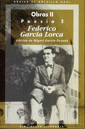 Descargar ebook POESIA 2 (FEDERICO GARCIA LORCA; T.2)