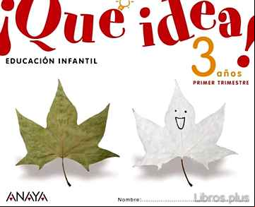 Descargar ebook ¡QUÉ IDEA! 3 AÑOS. PRIMER TRIMESTRE.