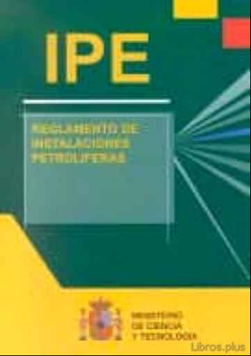 Descargar ebook REGLAMENTO DE INSTALACIONES PETROLIFERAS