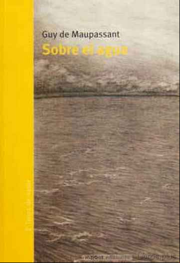 Descargar ebook SOBRE EL AGUA