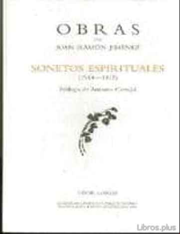 Descargar ebook SONETOS ESPIRITUALES (1914-1915)