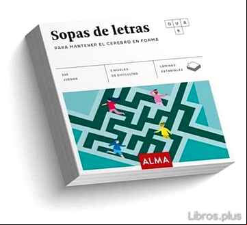 Descargar gratis ebook SOPAS DE LETRAS PARA MANTENER EL CEREBRO EN FORMA en epub